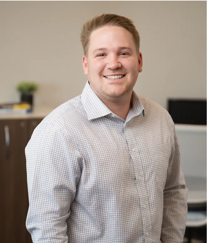 SD Capital team member JT Daniel in the office