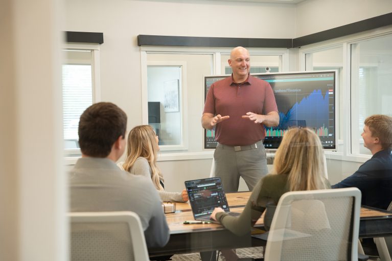 SD Capital advisors in the office